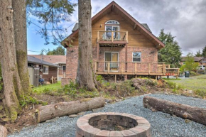 Rockaway Beach Hideaway with Hot Tub and Fireplace!
